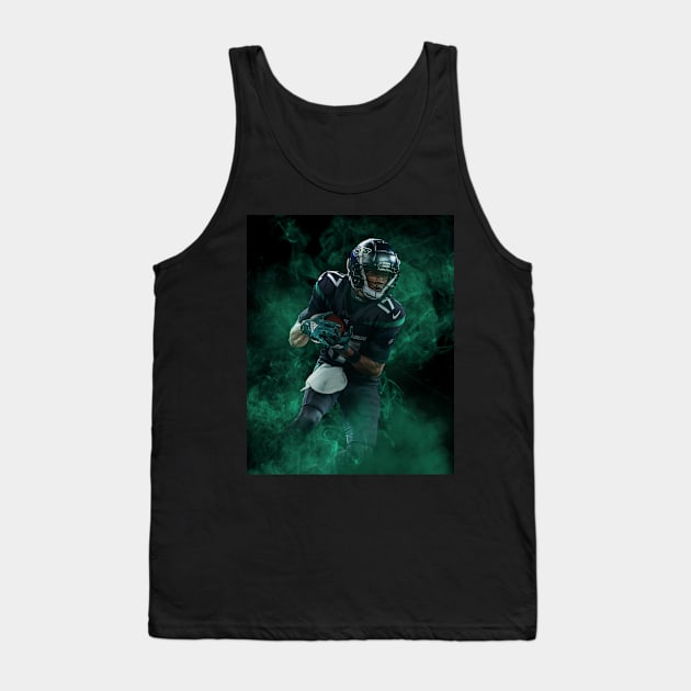 Garrett Wilson New York Sports Art Tank Top by JRoseGraphics